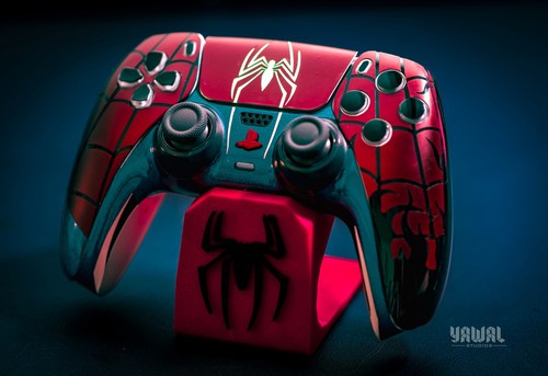 Spider man ps5 dualsense skin - spider,